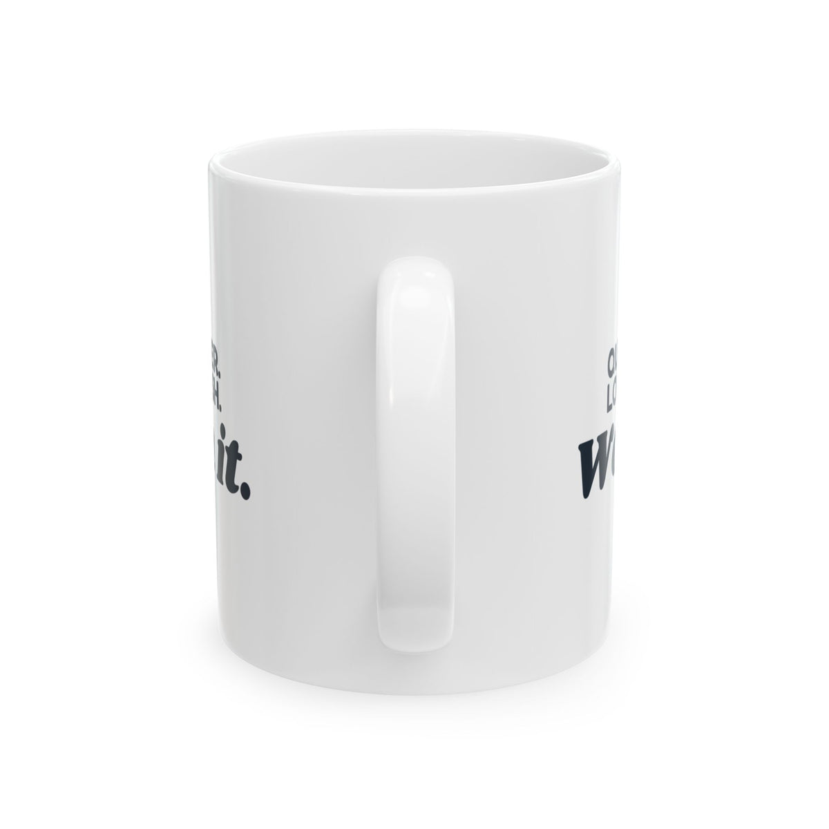 Kayaking Coffee Mug Quiet Water Loud Splash