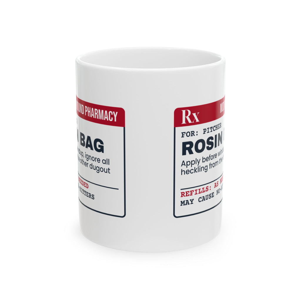 Softball Coffee Mug Pitcher Prescription Strength