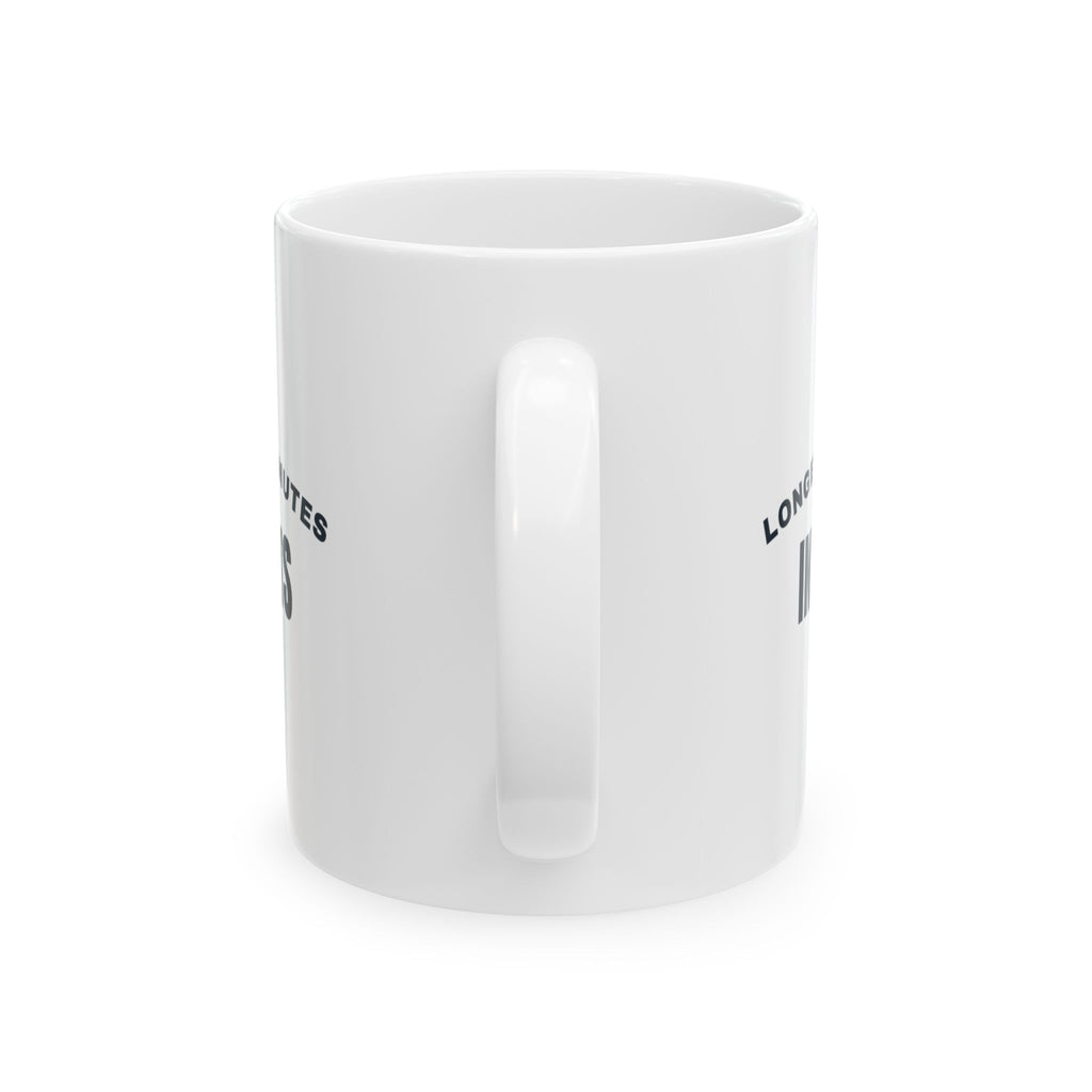 Funny Wrestling Coffee Mug Longest Six Minutes In Sports For Parents