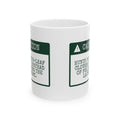 Caution Clover Hunter at Large St Patricks Mug