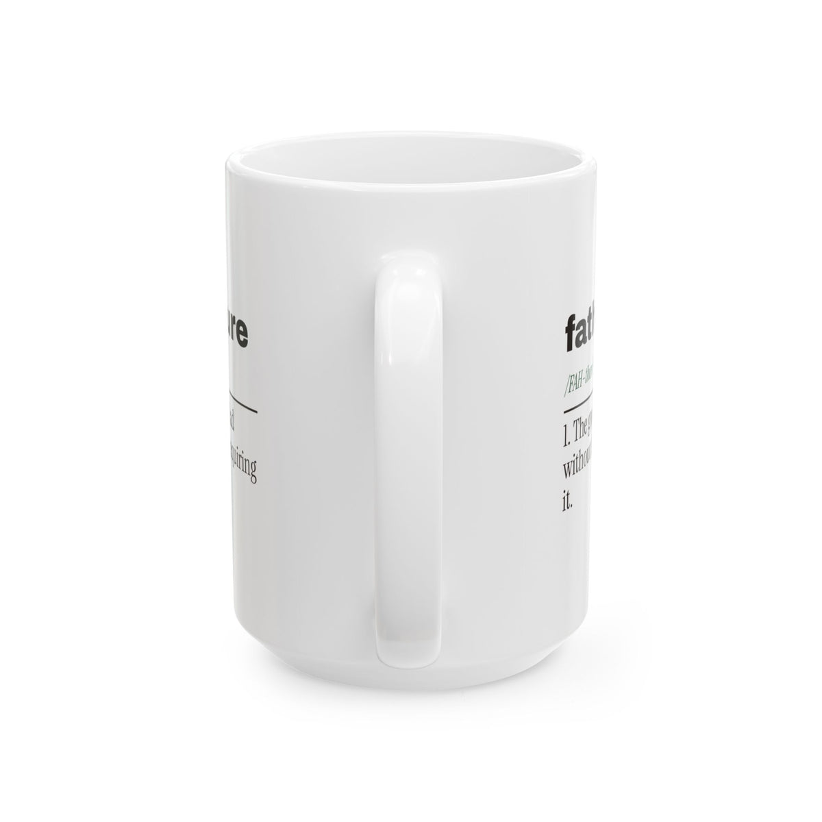 Father Figure Coffee Mug No Paperwork Required For Stepdads