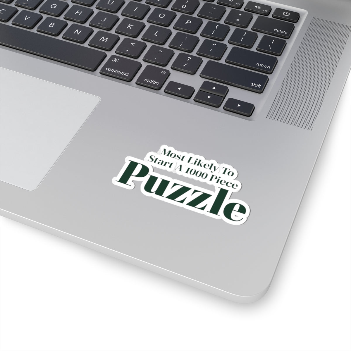 Funny Christmas Sticker Most Likely To Start A 1000 Piece Puzzle Family