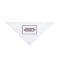 This House Belongs To The Cat Dog Bandana For Cat Moms