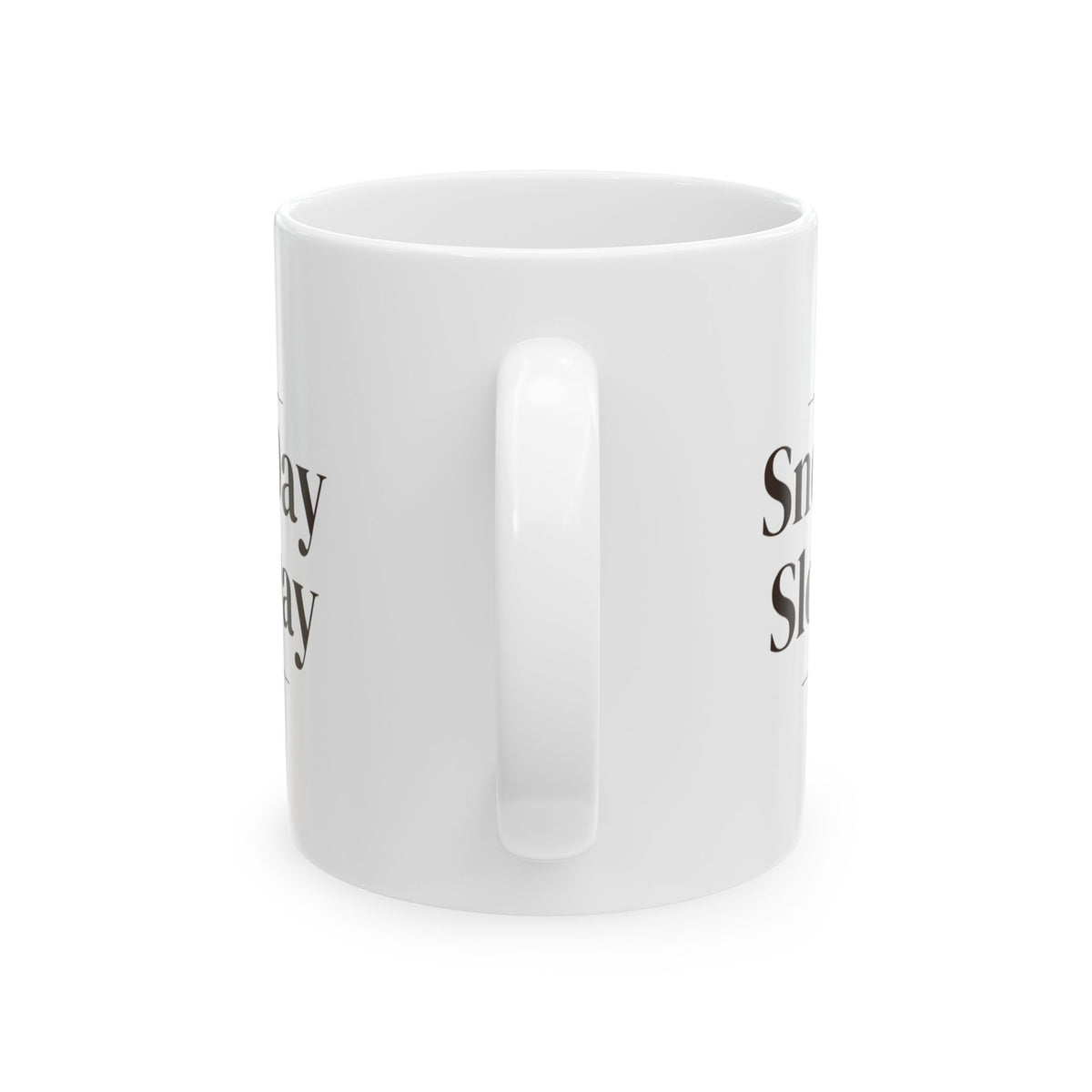Cozy Christmas Coffee Mug Snow Day Slow Day Winter Mug