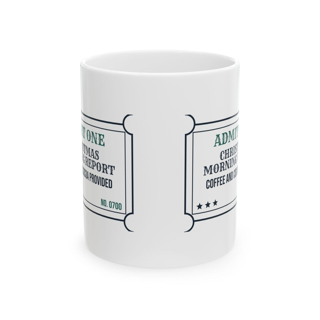 Funny Christmas Nurse Coffee Mug Christmas Morning Report For Nurses