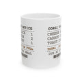 Funny Corgi Coffee Mug Corgi Tax Cheese Slice Receipt For Corgi Owners