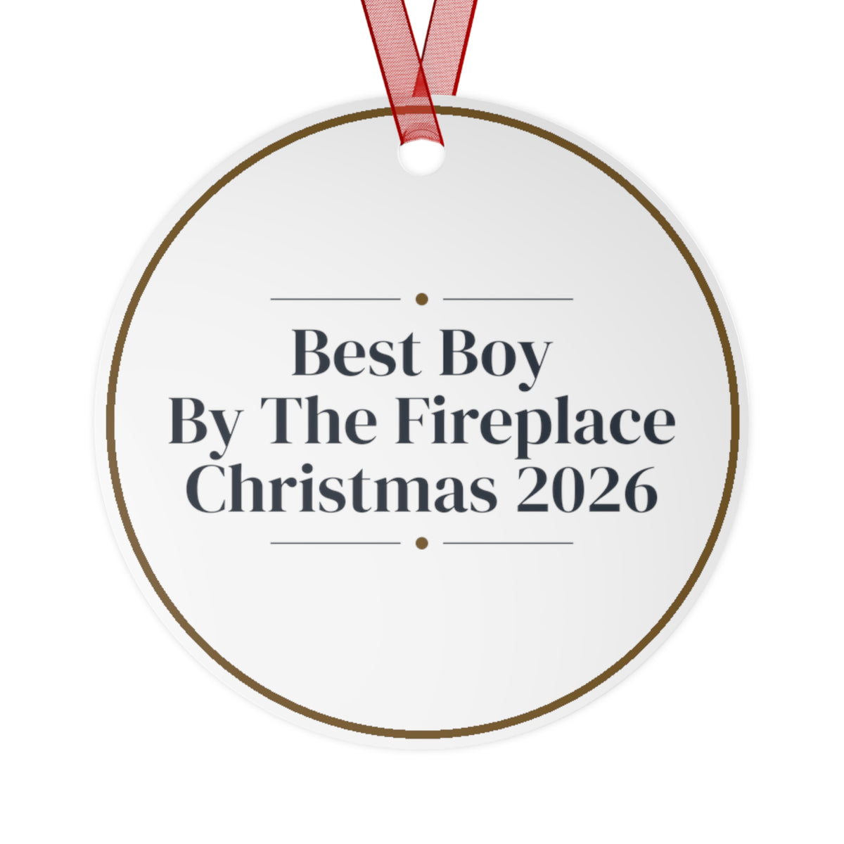 Christmas Ornament Best Boy By The Fireplace Christmas 2026