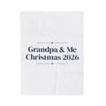Christmas Throw Blanket For Grandpa Grandpa And Me 2026
