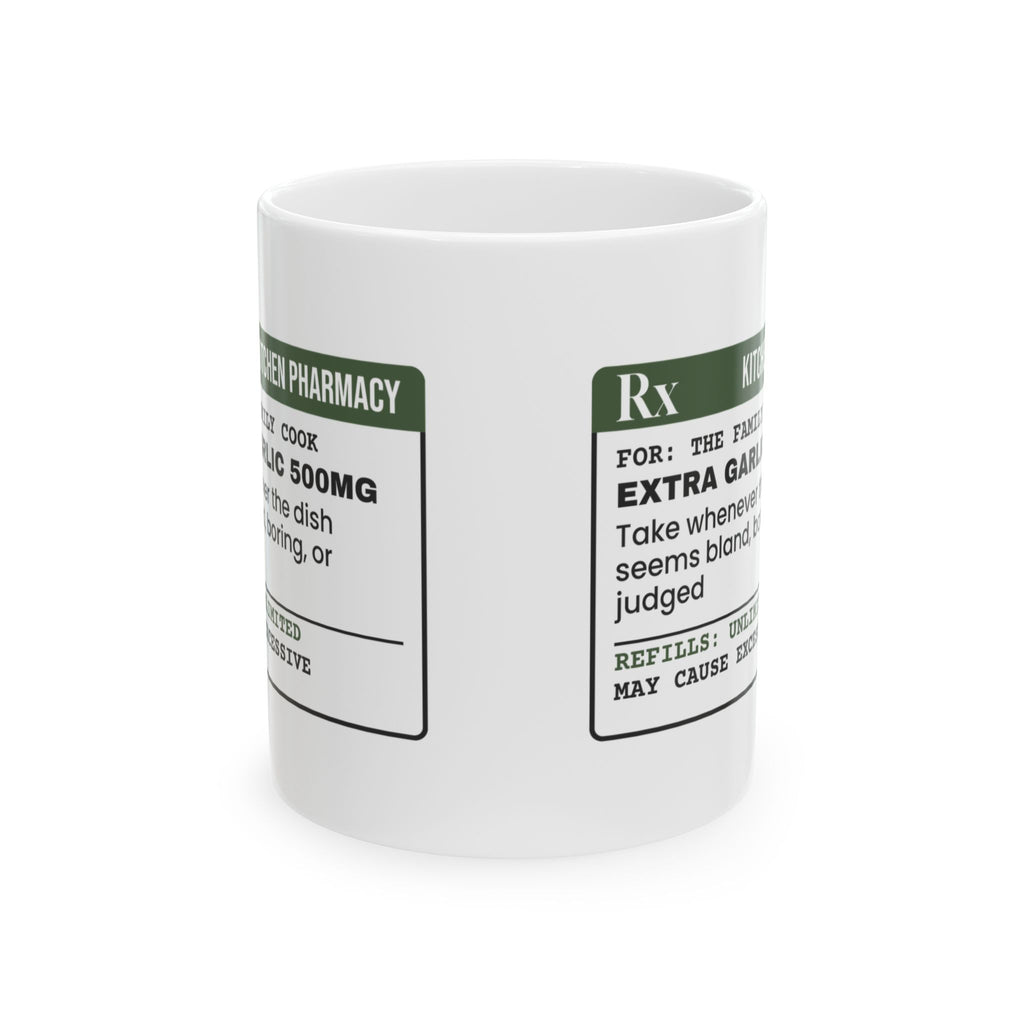 Garlic Coffee Mug Extra Garlic 500mg As Needed