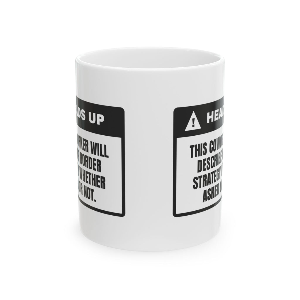 Border Strategy Coffee Mug For Coworkers
