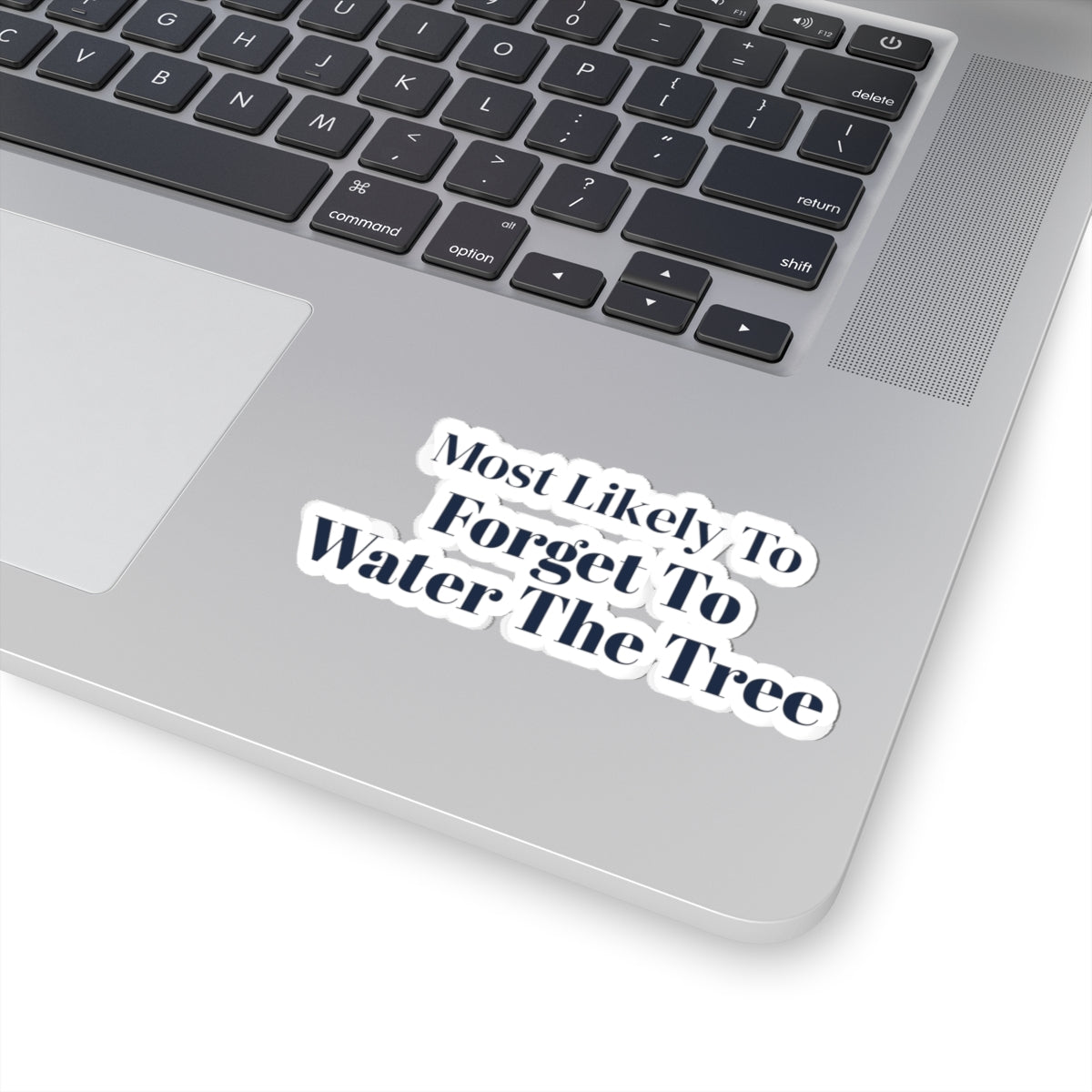 Funny Christmas Sticker Most Likely To Forget To Water The Tree Family