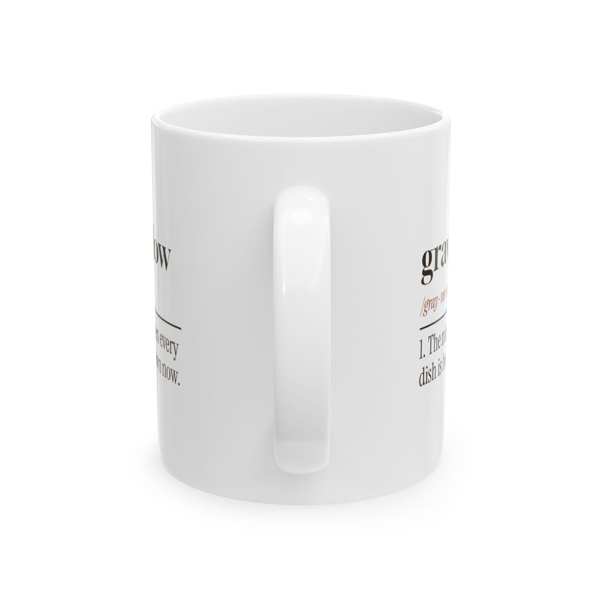Funny Thanksgiving Host Coffee Mug Gravy Window Dictionary Definition