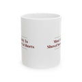 Funny Christmas Family Coffee Mug Most Likely To Shovel Snow In Shorts