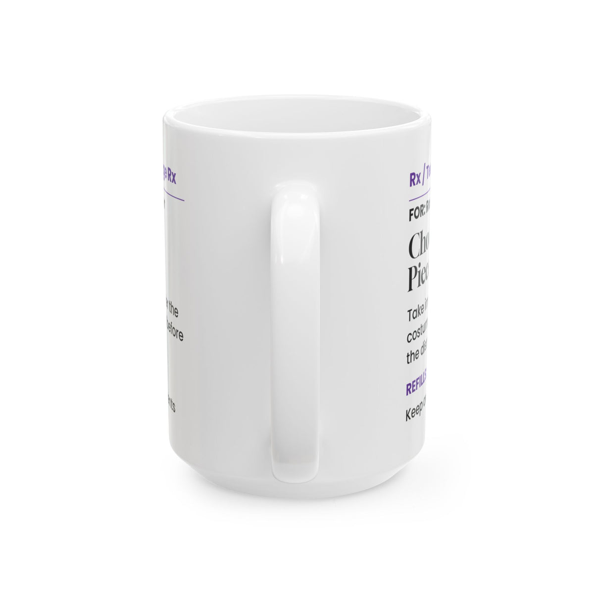 Spooky Teacher Coffee Mug Chocolate Prescription For Teachers
