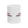 Funny Family Christmas Coffee Mug Same Chaos New Pajamas