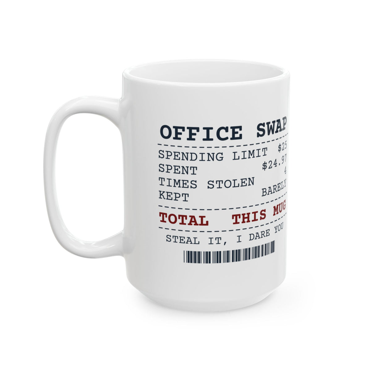Funny White Elephant Coffee Mug Times Stolen 4 Went Home With This