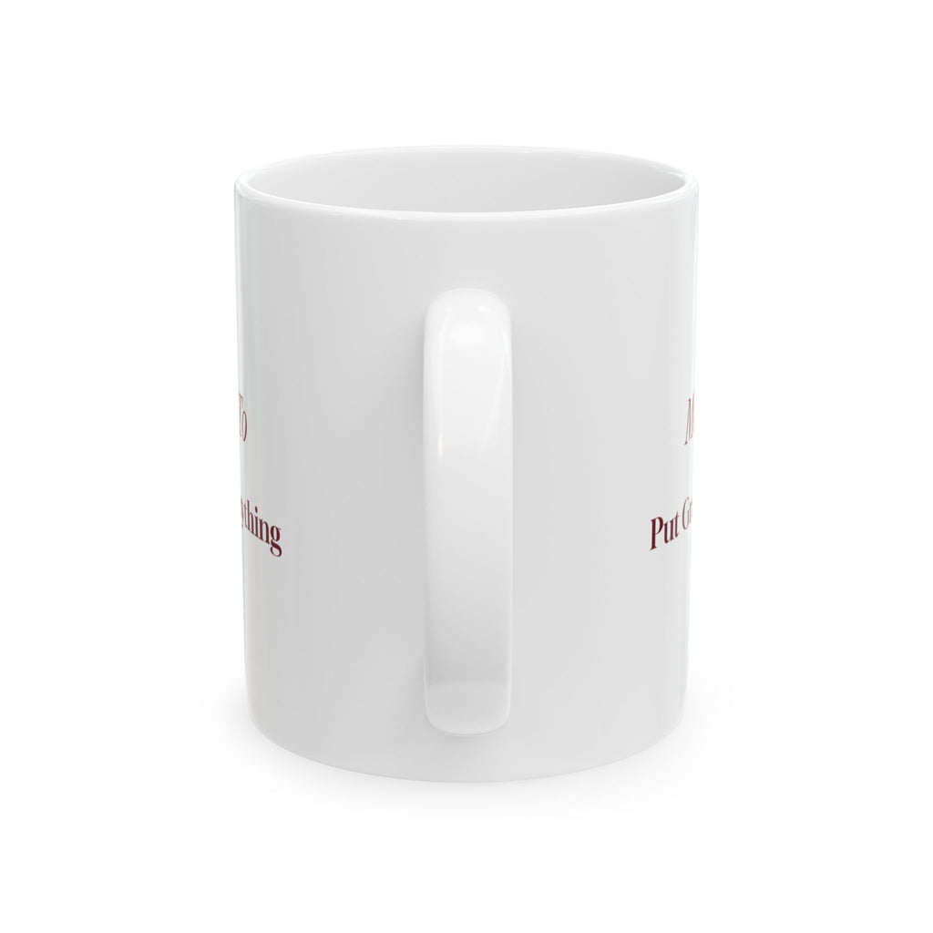 Funny Christmas Family Coffee Mug Most Likely To Put Gravy On Everything