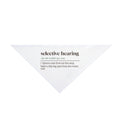 Funny Labrador Selective Hearing Dog Bandana For Dog Owners