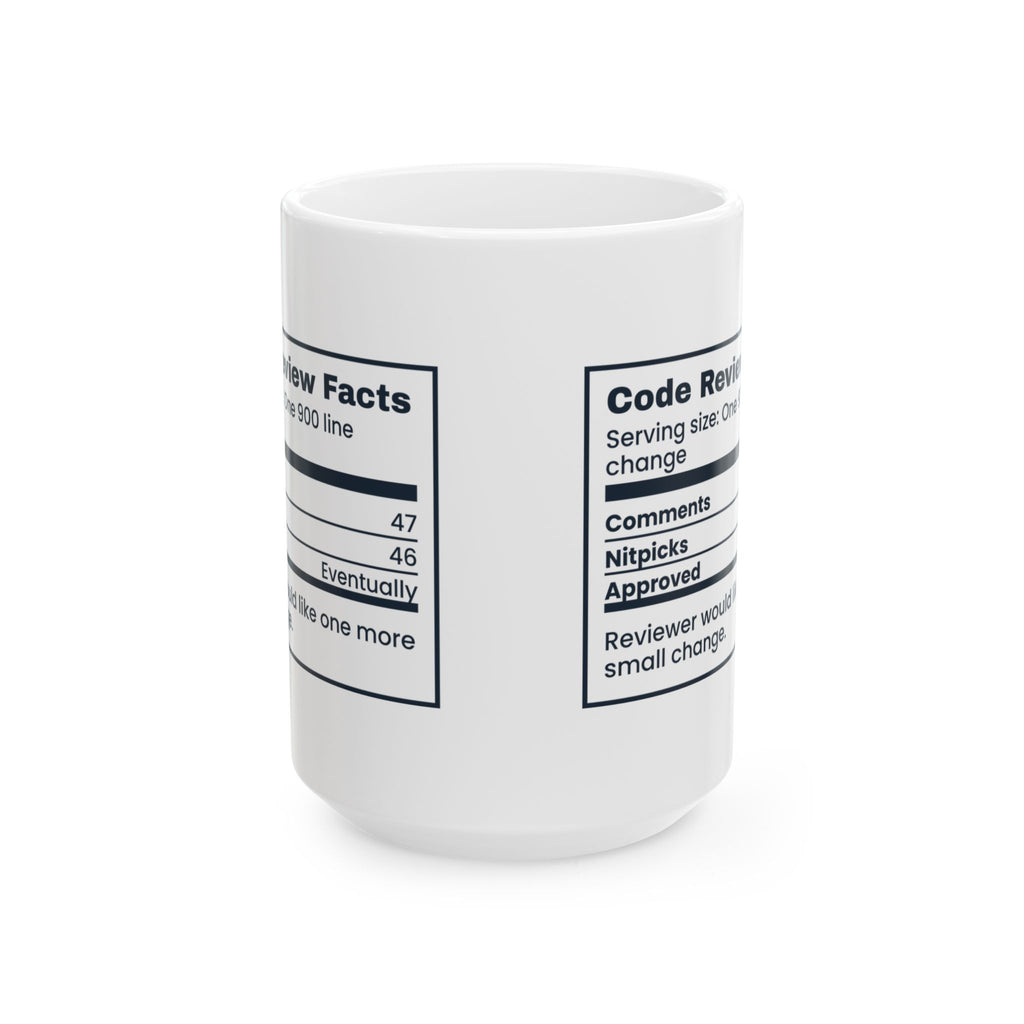 Funny Software Developer Coffee Mug Code Review Facts For Programmers