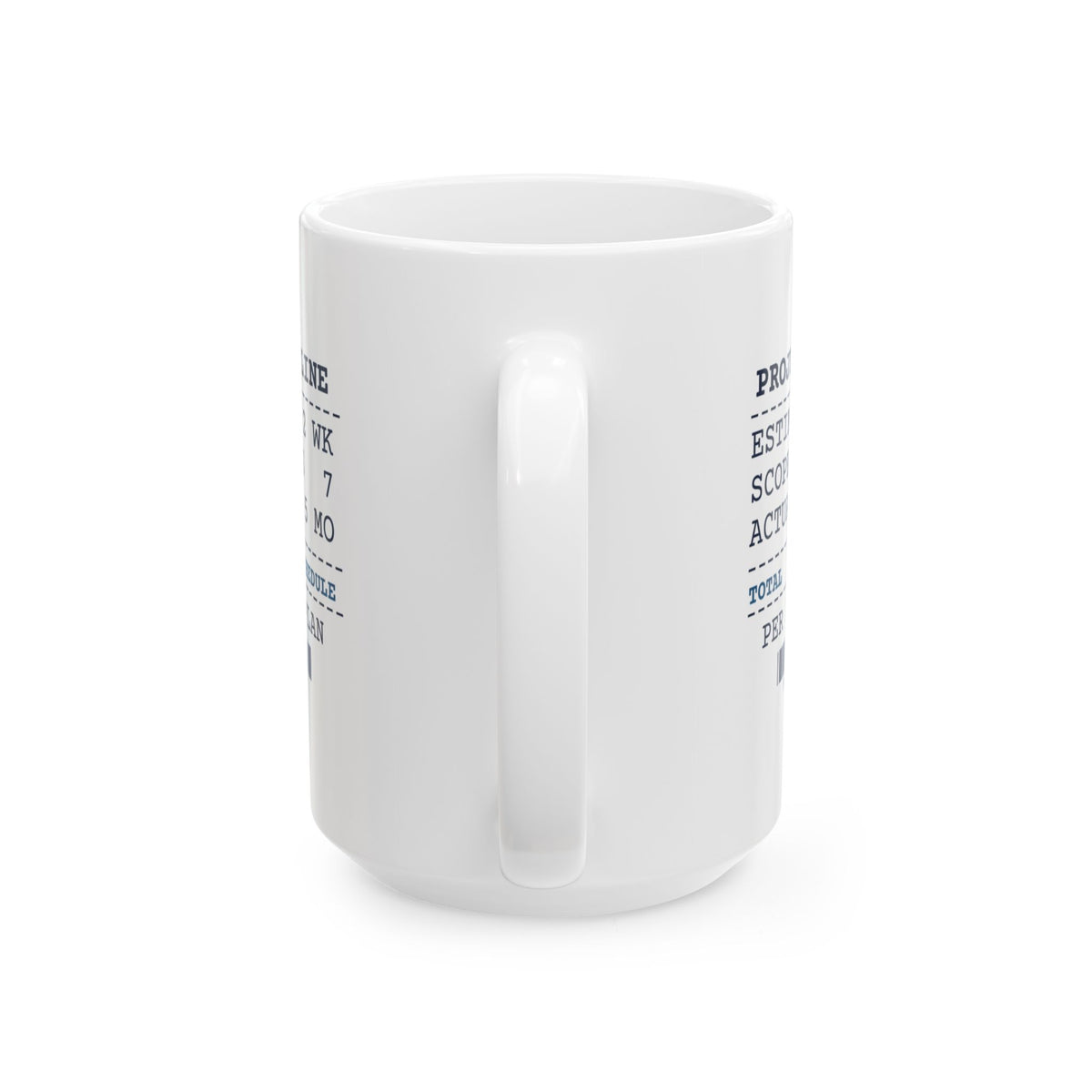 Funny Engineer Coffee Mug Estimate 2 Weeks Actual 5 Months Receipt