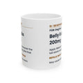 Dog Dad Mug Belly Rubs 200mg Funny Pet Owner Cup