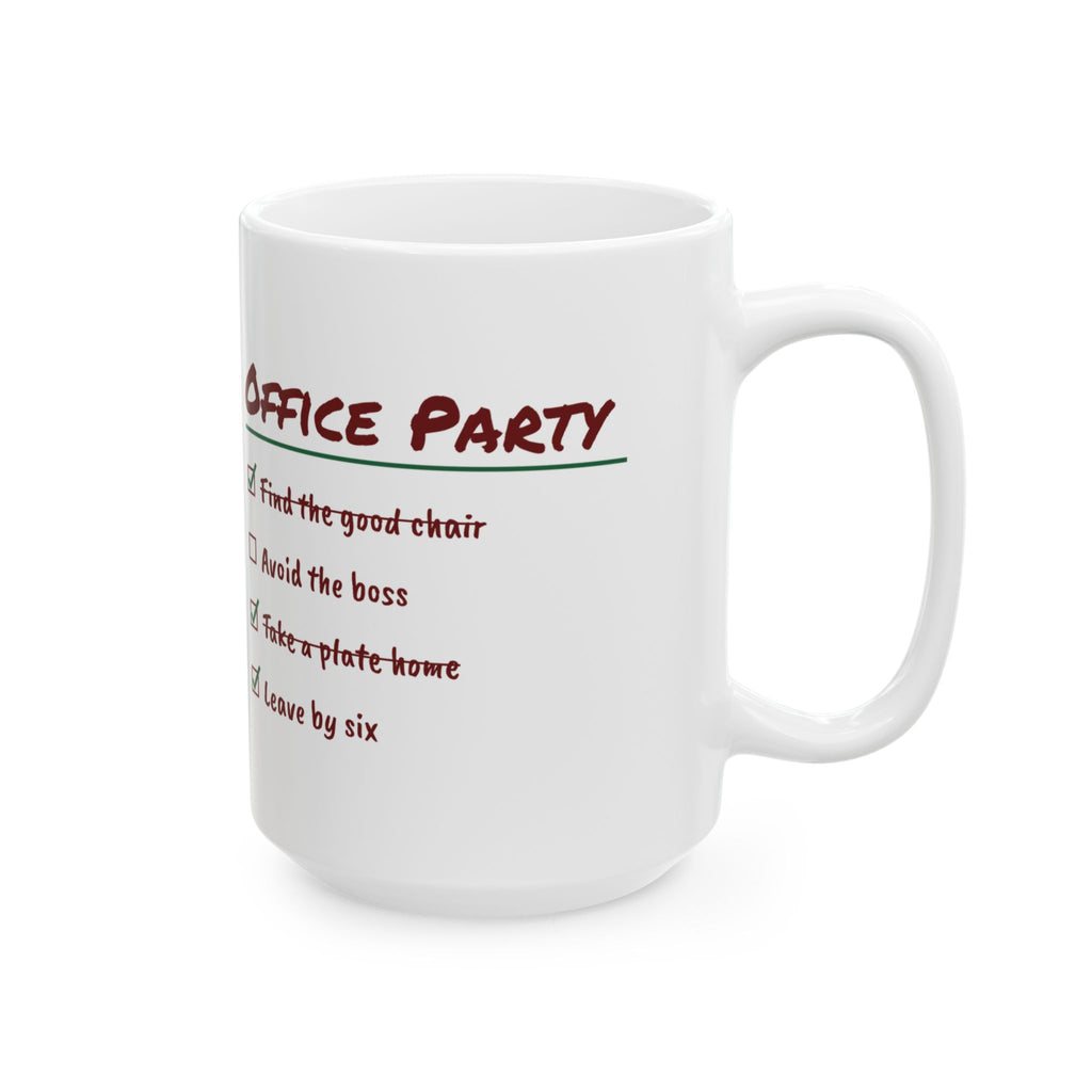 Funny Christmas Coworker Coffee Mug Take A Plate Home Leave By Six