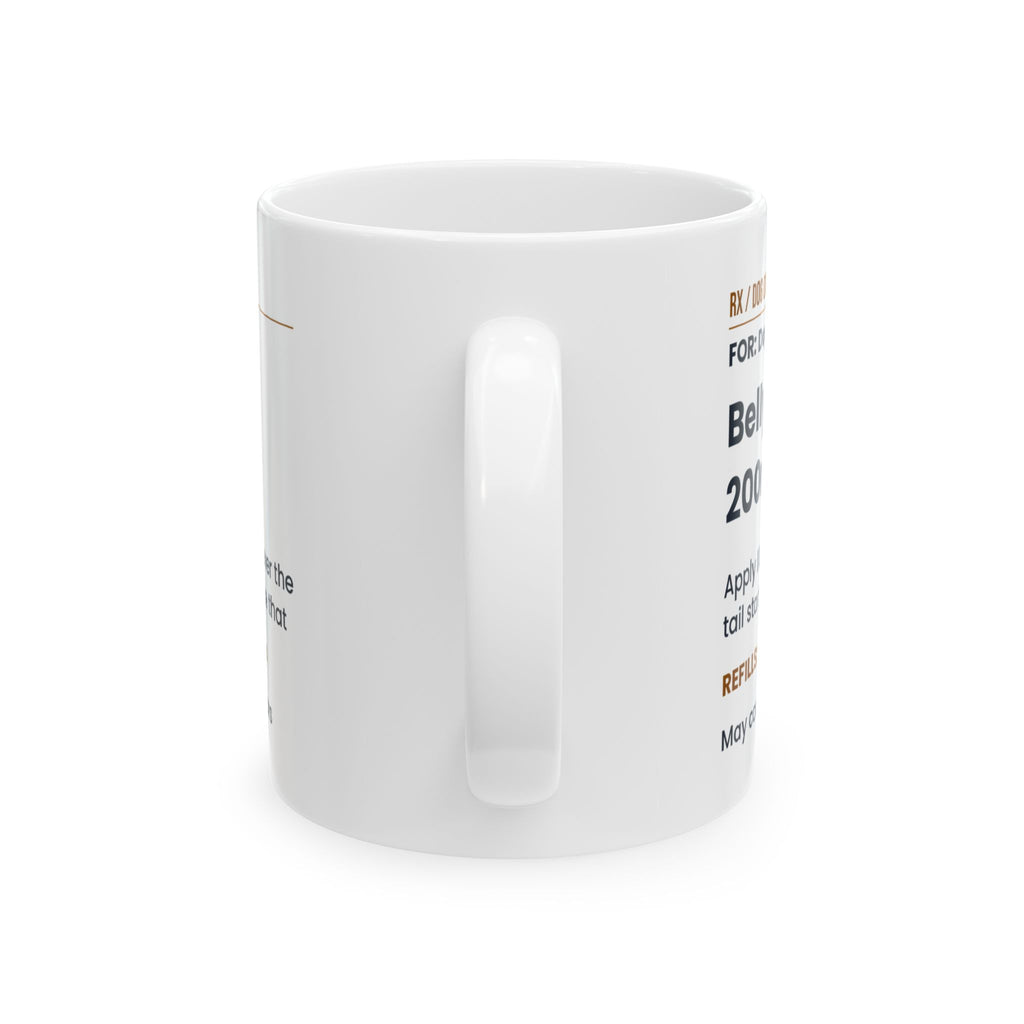Dog Dad Mug Belly Rubs 200mg Funny Pet Owner Cup