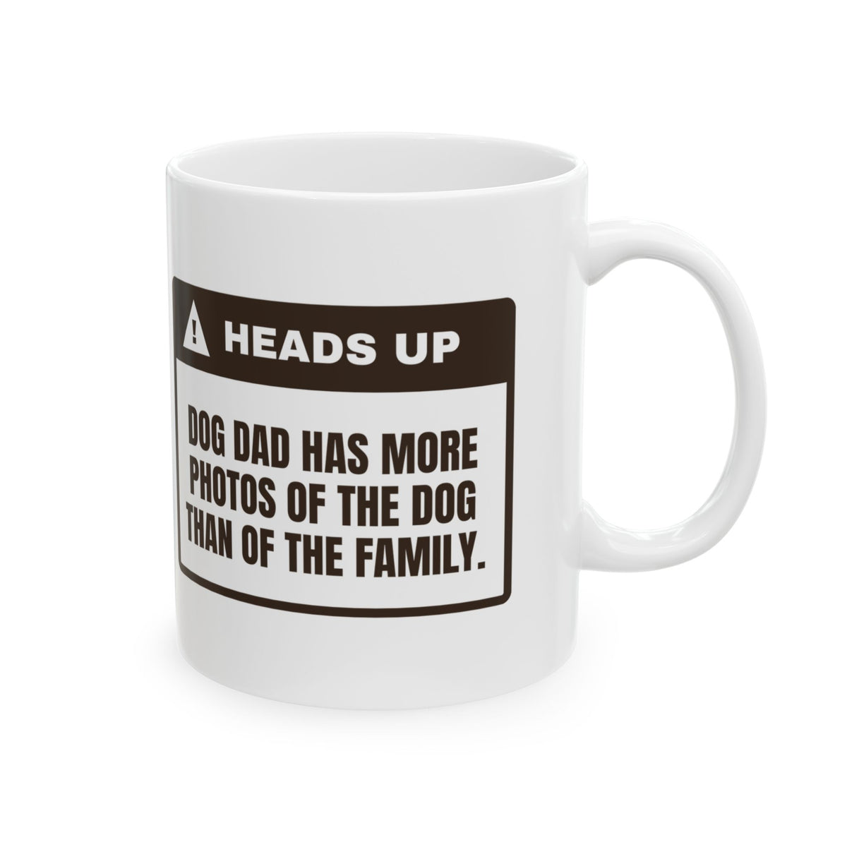 Funny Dog Dad Coffee Mug More Dog Photos Than Family Photos
