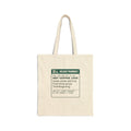 Funny Christmas Tote Bag Hot Coffee Prescription For Moms