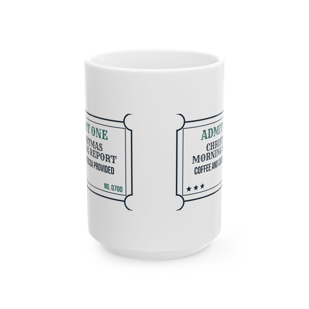 Funny Christmas Nurse Coffee Mug Christmas Morning Report For Nurses