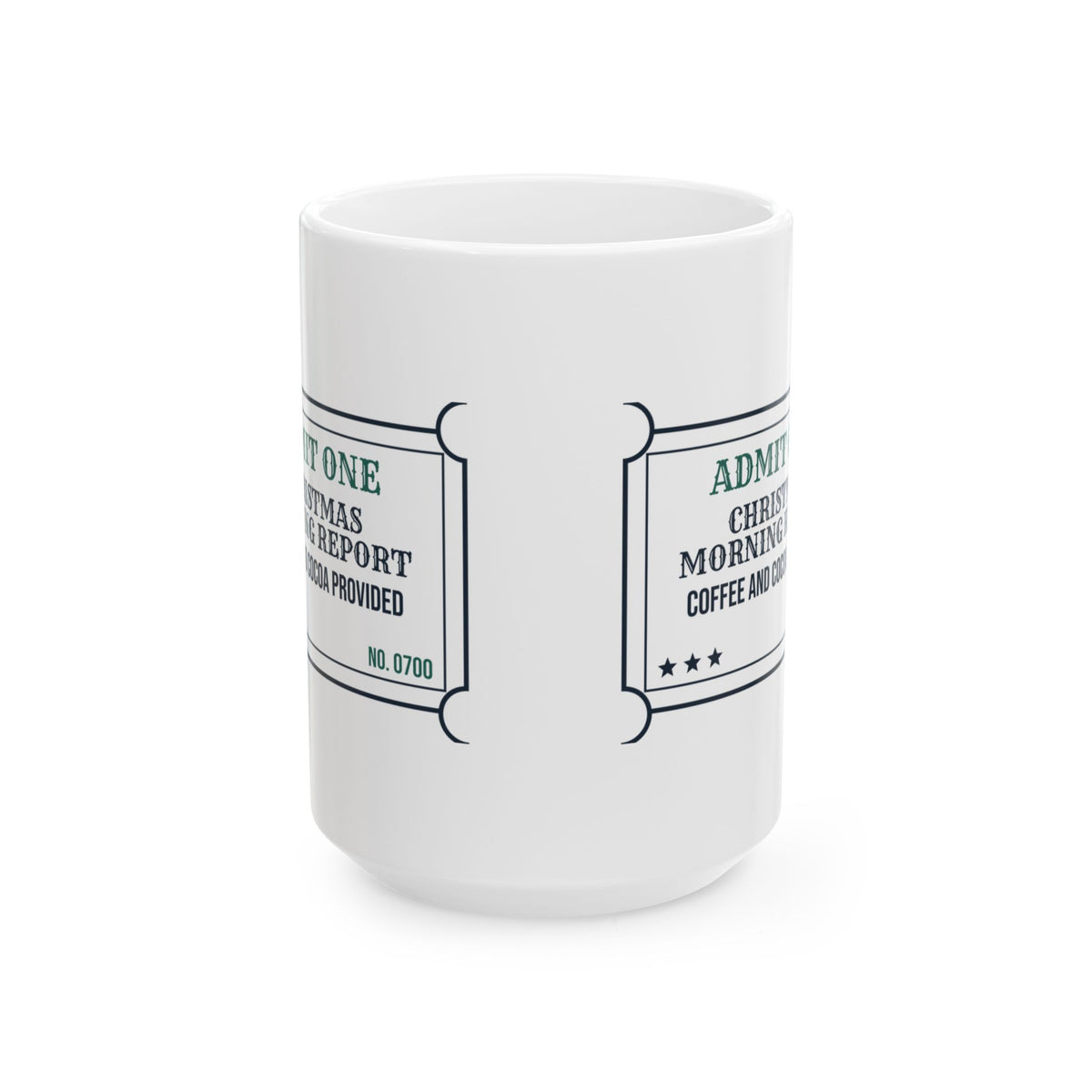 Funny Christmas Nurse Coffee Mug Christmas Morning Report For Nurses