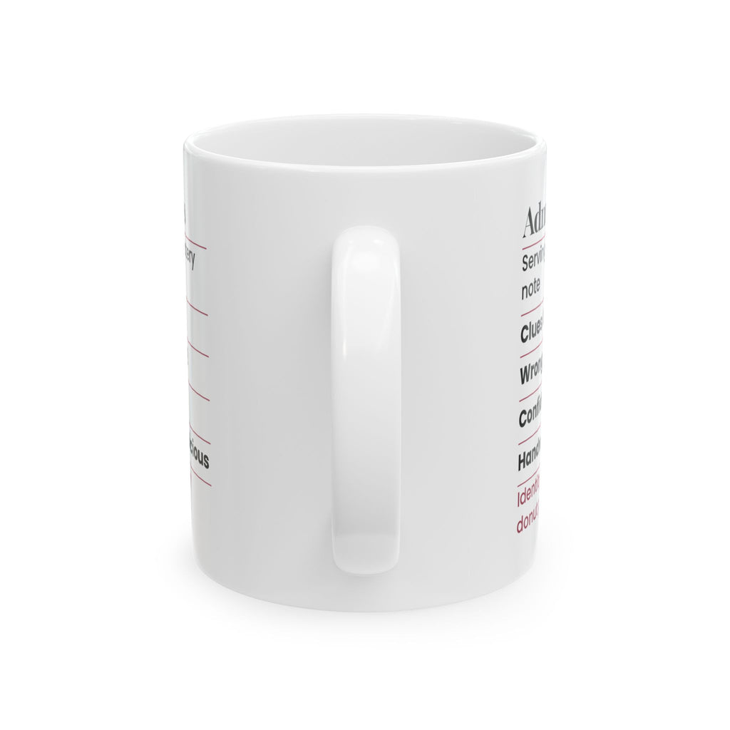 Funny Secret Admirer Facts Coffee Mug For Coworkers