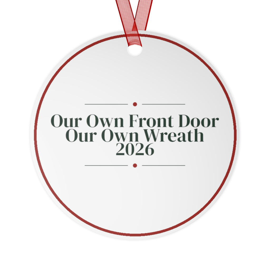 Christmas Ornament Our Own Front Door Our Own Wreath 2026 Keepsake