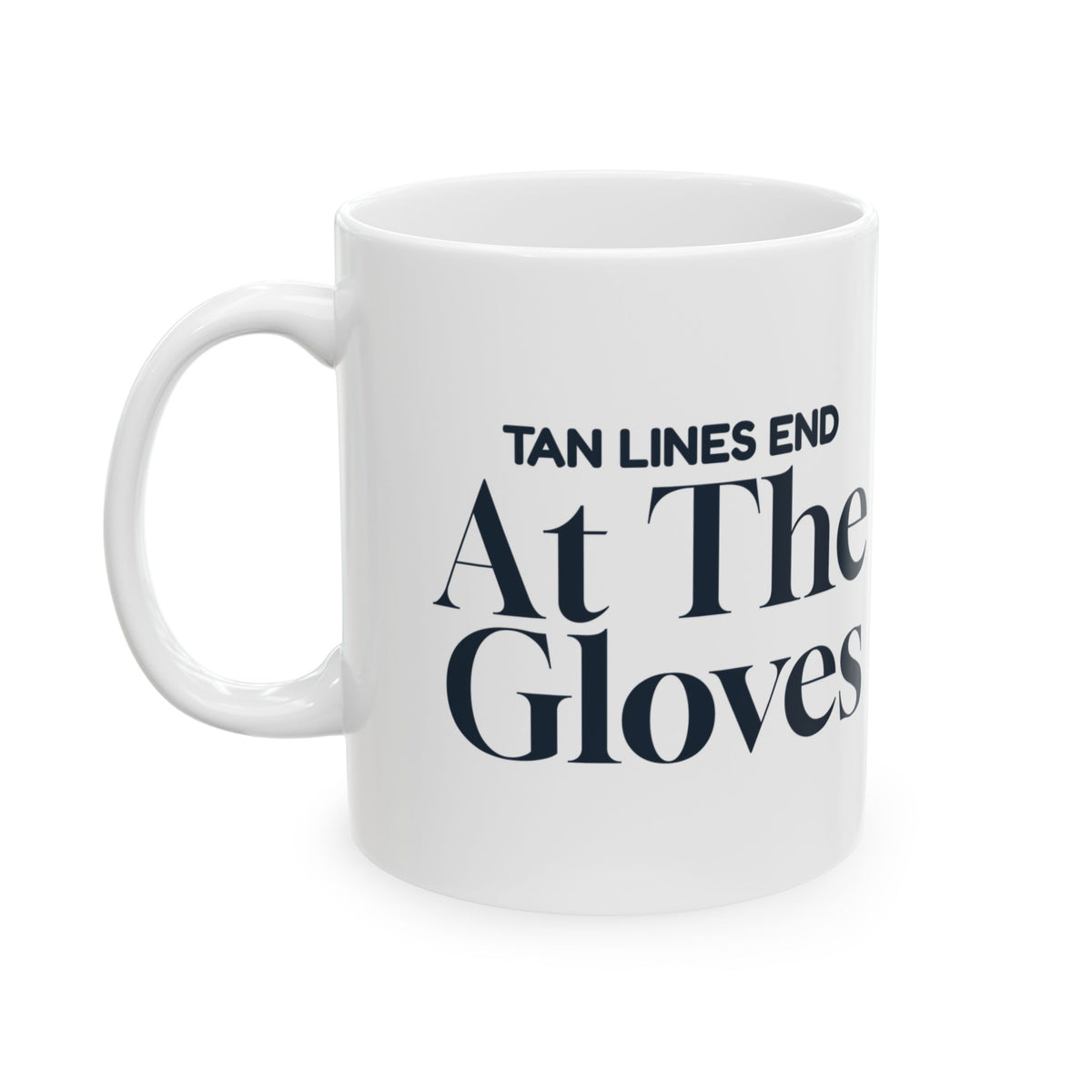 Funny Cycling Coffee Mug Tan Lines End At The Gloves For Cyclists