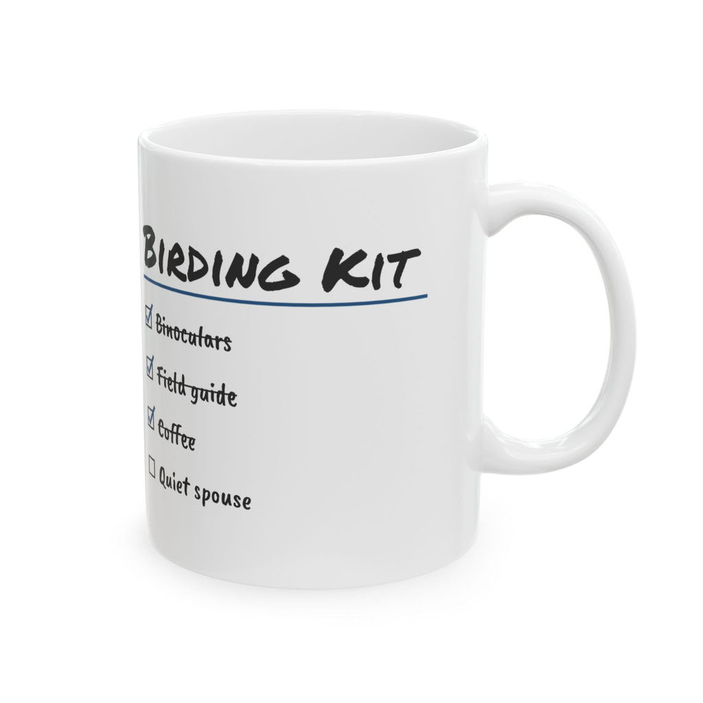 Birding Kit Coffee Mug Quiet Spouse Pending