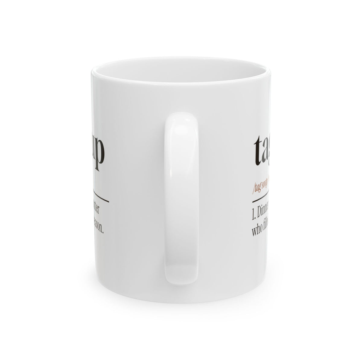 Tag Soup Coffee Mug, Definition For Hunters