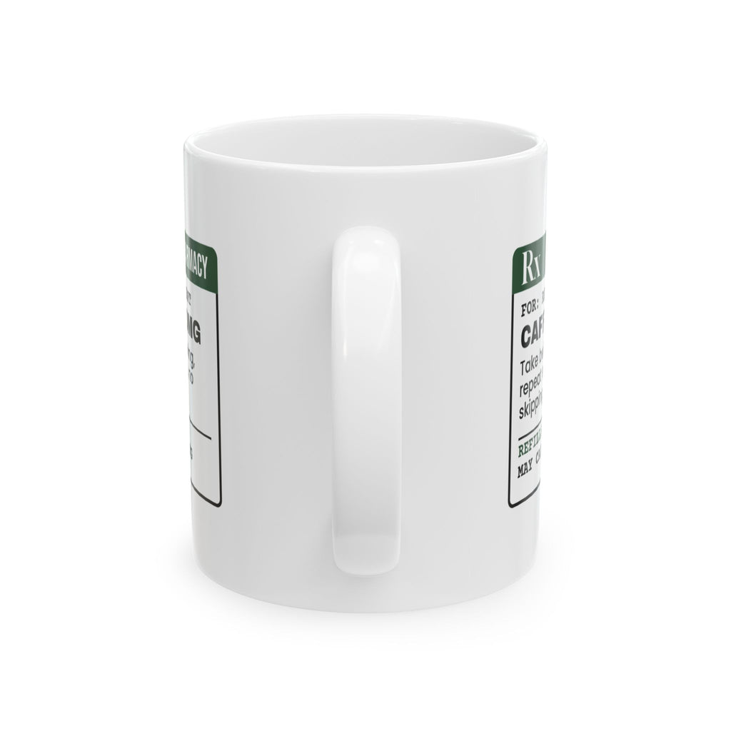 Caffeine Coffee Mug For Real Estate Agent