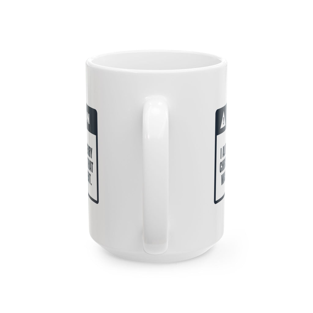 Funny Christmas Introvert Coffee Mug Merry Christmas Allotment Used