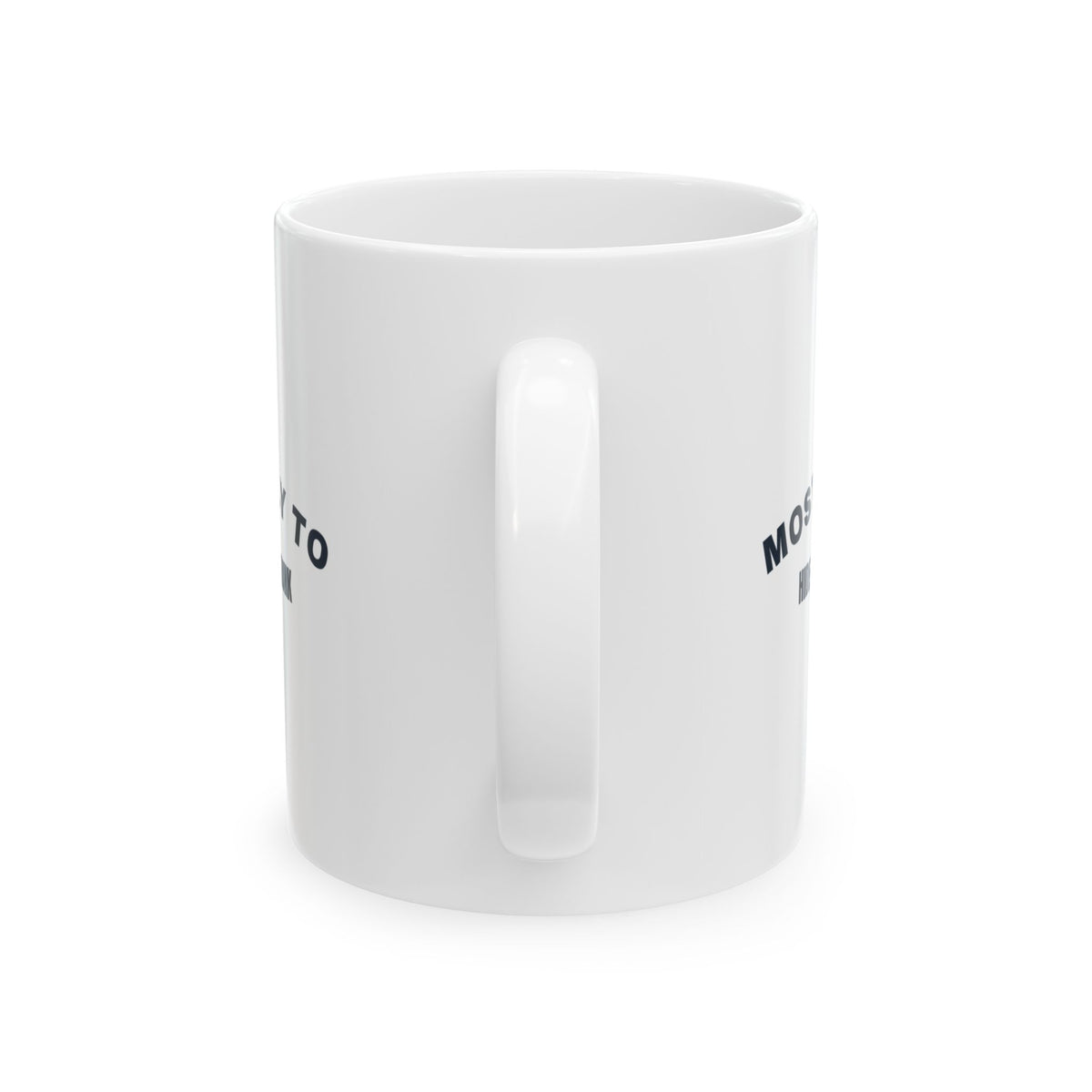 Funny Christmas Couple Coffee Mug Most Likely To Hide Boxes In The Trunk