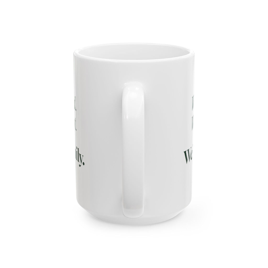 Funny Family Christmas Coffee Mug We're Loud We're A Lot We're Family