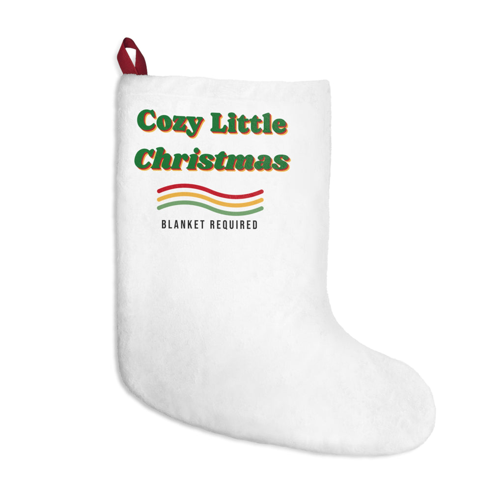 Cozy Little Christmas Stocking Blanket Required