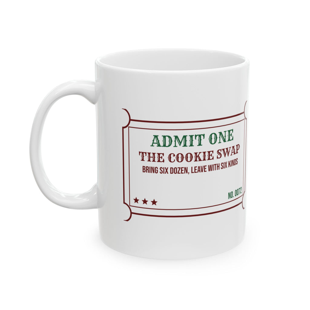 Funny Christmas Baking Coffee Mug Bring Six Dozen Leave With Six Kinds