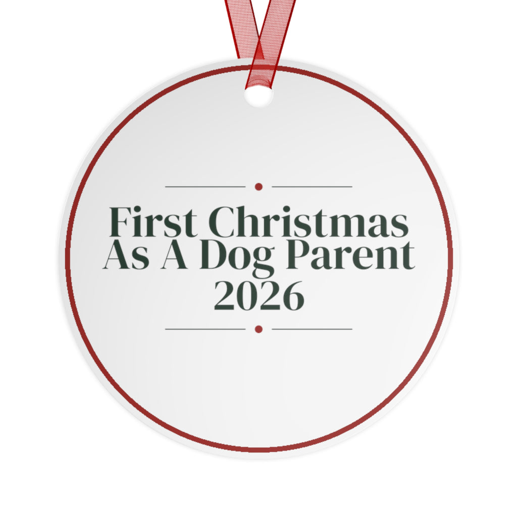 Christmas Ornament First Christmas As A Dog Parent 2026 Keepsake