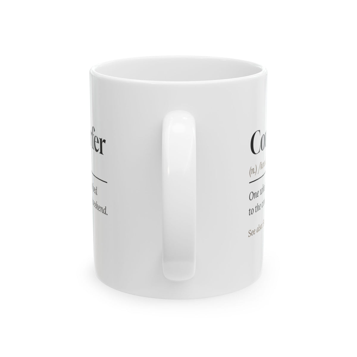 Funny Lazy Weekend Coffee Mug Couchsurfer Definition
