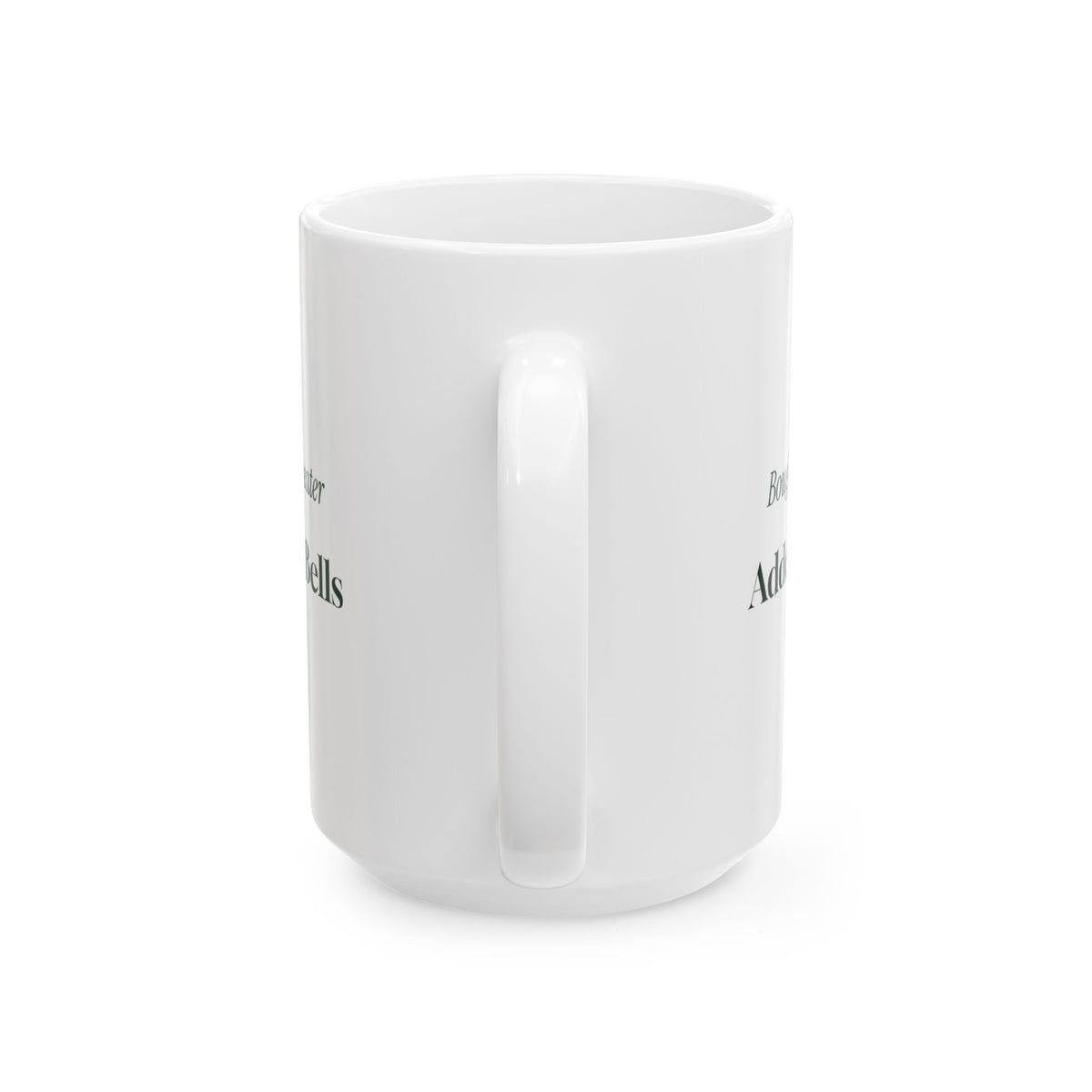 Funny Ugly Christmas Sweater Party Coffee Mug Added Forty Bells