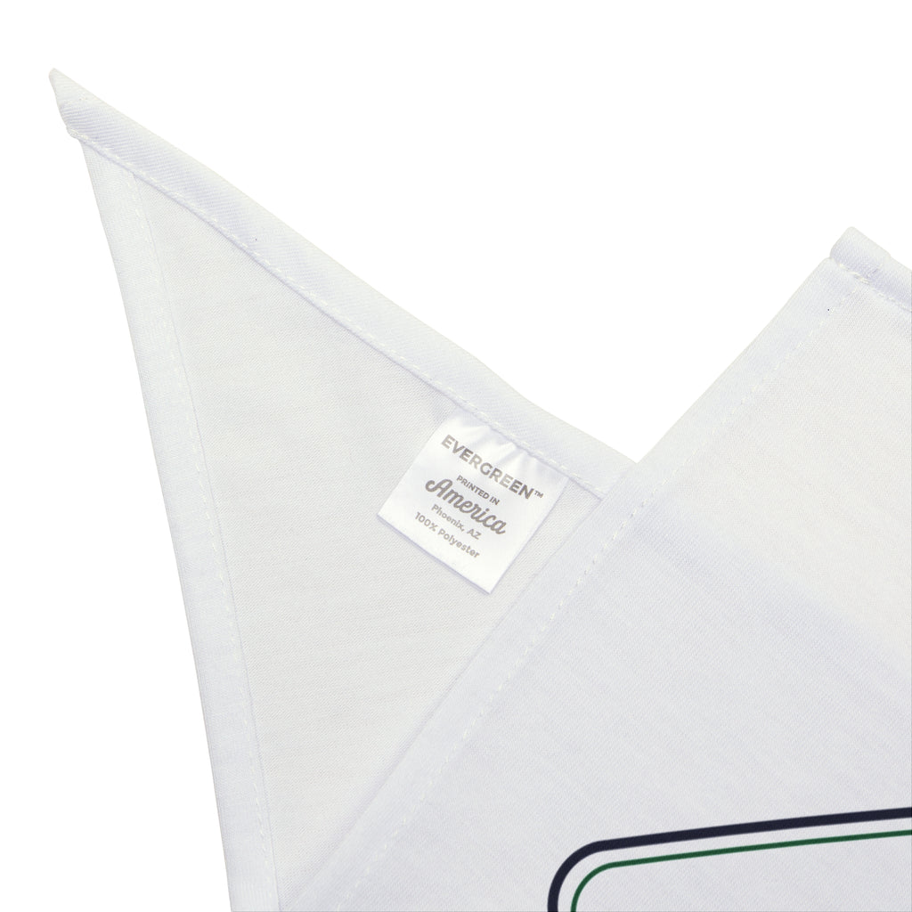 Funny Christmas Cat Dog Bandana This Tree Is Cat Supervised Sign