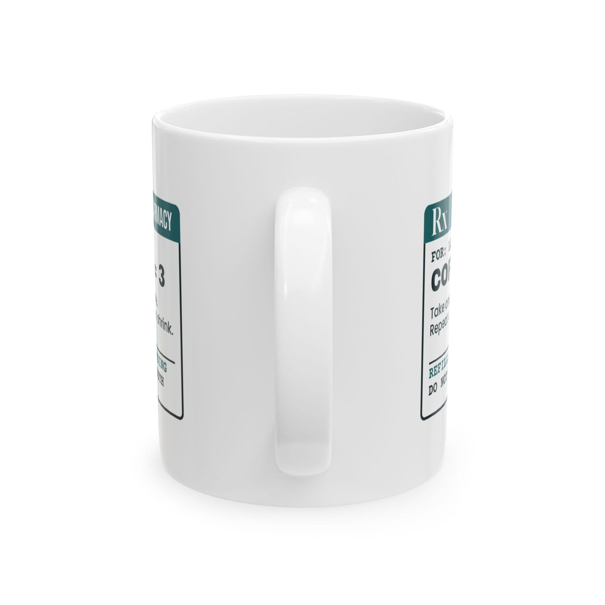 Funny Science Coffee Mug Refills Pending Funding Prescription