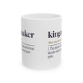 Funny Board Game Mug Kingmaker Dictionary Definition