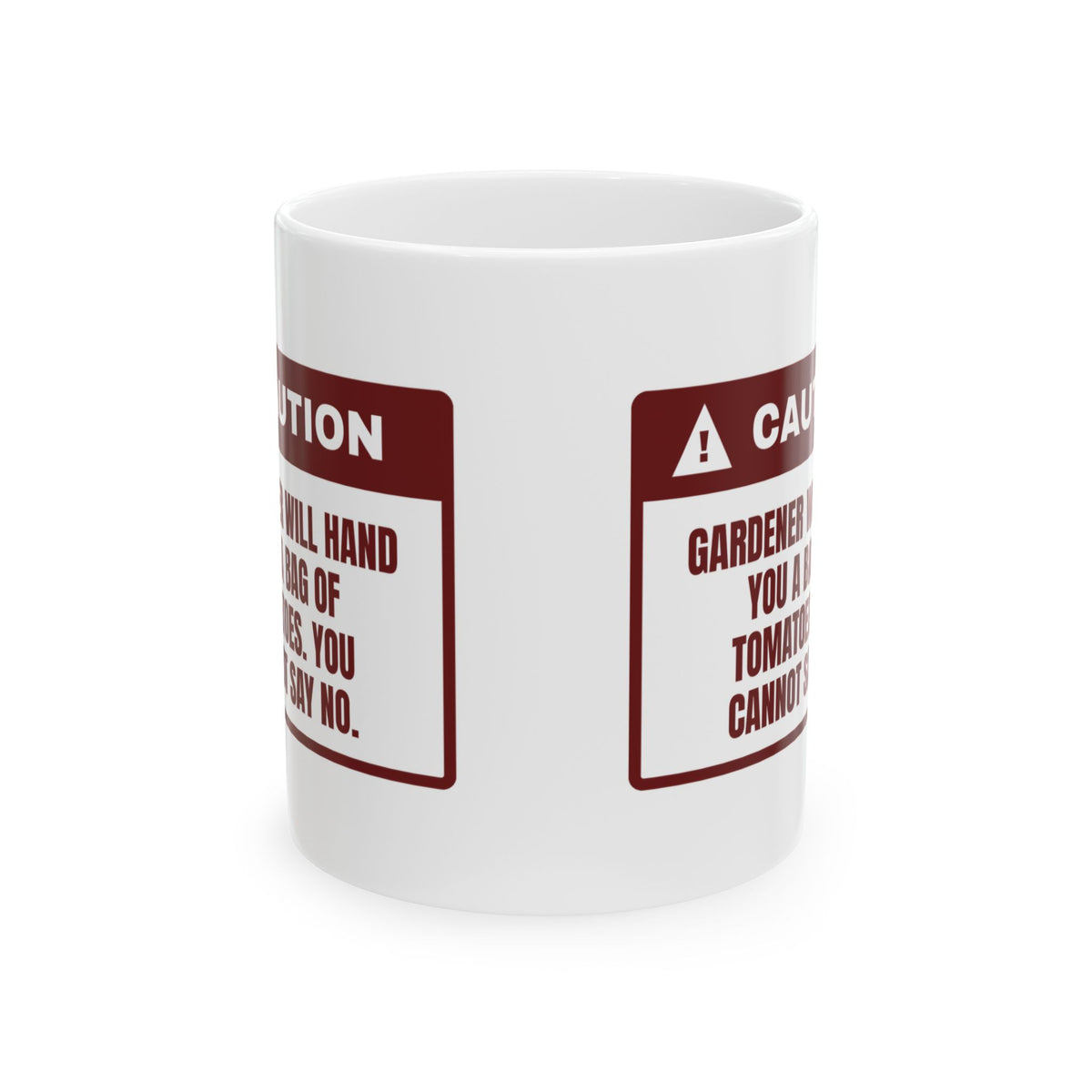 Funny Vegetable Gardener Mug You Will Leave With Tomatoes