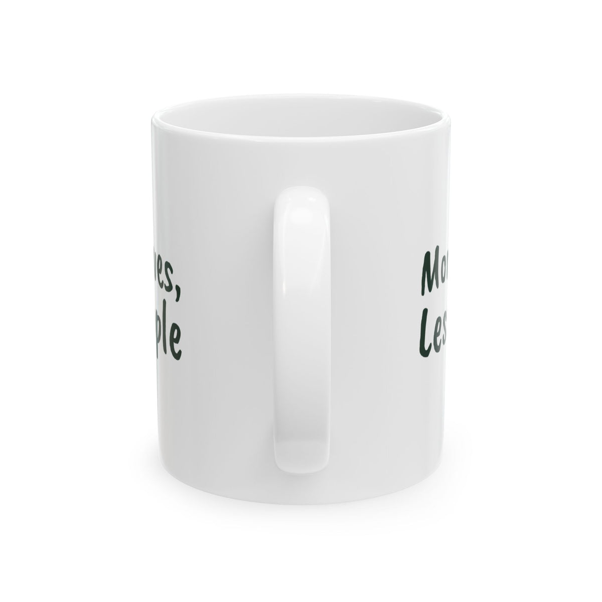 Funny Plant Coffee Mug More Leaves Less People For